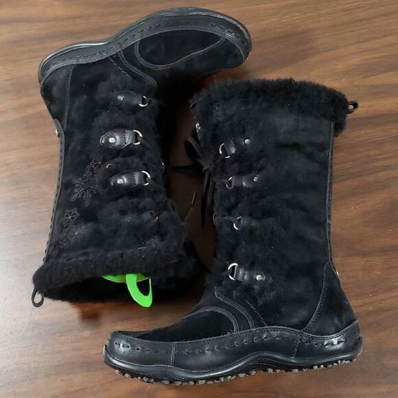 THE NORTH FACE Abby III Tall Sherpa‎ Primaloft 200g Lined Winter Boot Size 6 - Picture 4 of 11
